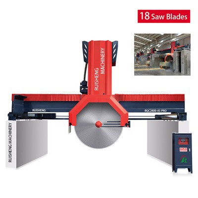 Pont Ruisheng-Machine de découpe de blocs combinée de type